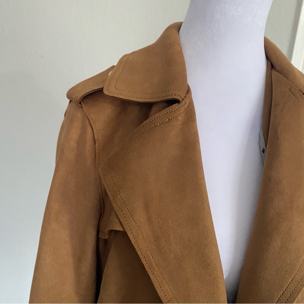 Tahari Women's Brown Leather Jacket - Picture 2 of 8
